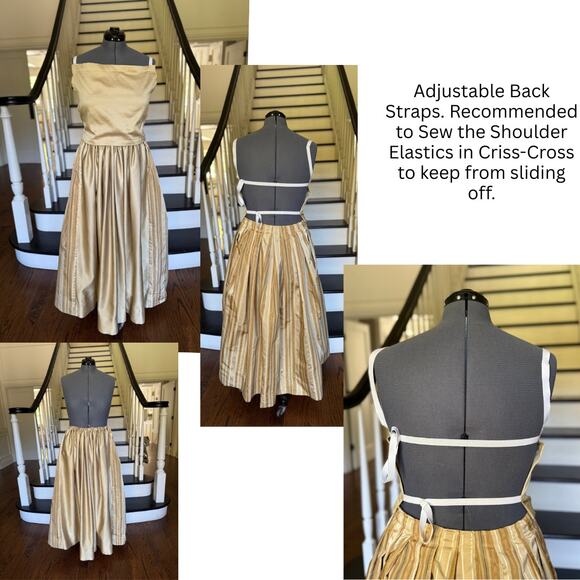 Handmade Colonial Hamilton Women Costume Cosplay LARP History Bounding Outlander - Picture 2 of 9